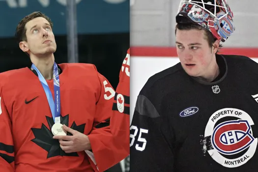 Transaction Montréal-St Louis: Samuel Montembeault s'écroule sur la glace