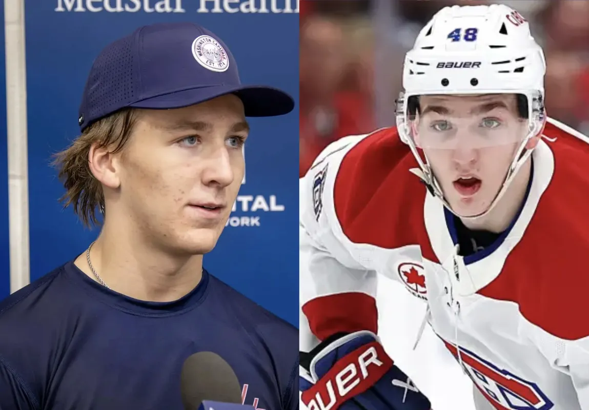 Bombe Montréal-Washington: moment étrange pour Lane Hutson