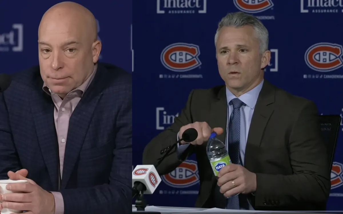Intervention urgente : Kent Hughes et Martin St-Louis en discussion sérieuse