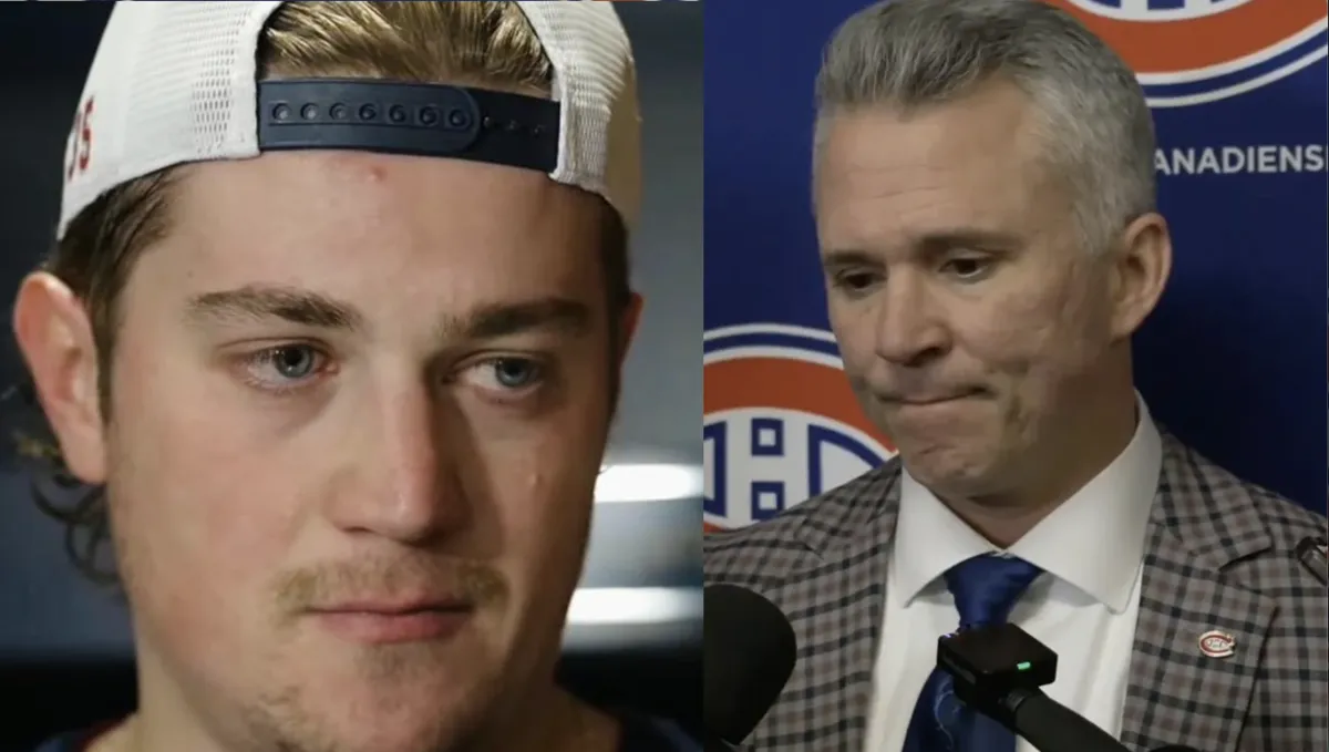 Lune de miel terminée: Martin St-Louis vise Samuel Montembeault à Radio-Canada