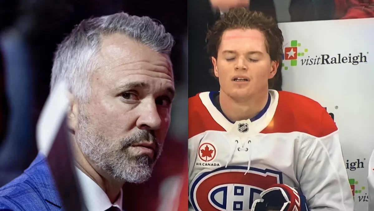 Manque de respect: Cole Caufield puni par Martin St-Louis