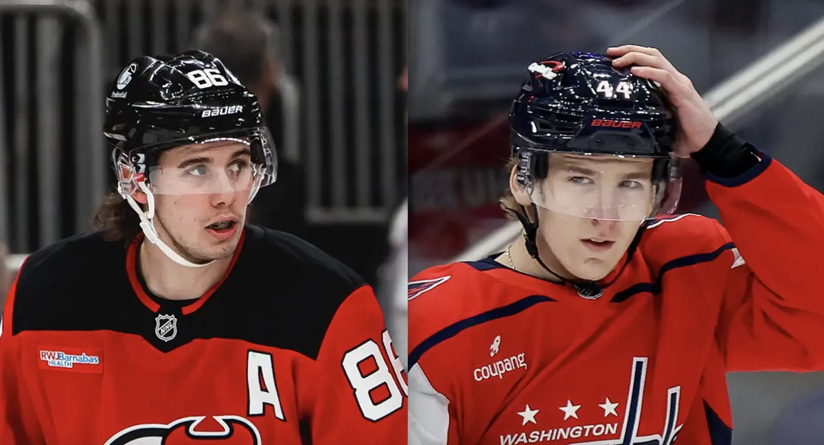Terreur à Washington : Cole Hutson humilie Jack Hughes et fait trembler la LNH