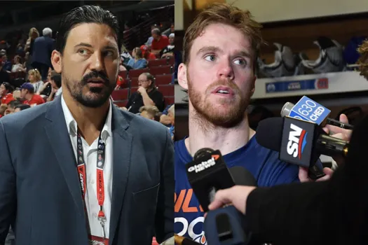 Colère de Connor McDavid: il envoie George Parros sous l'autobus