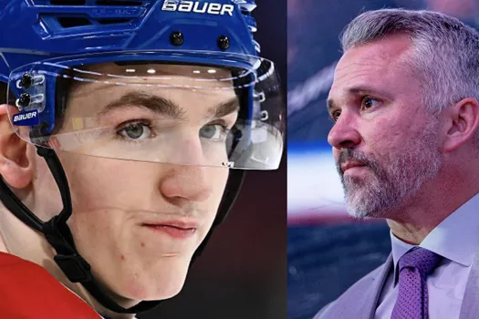 Honte à Martin St-Louis: Lane Hutson forcé d’avaler la pilule