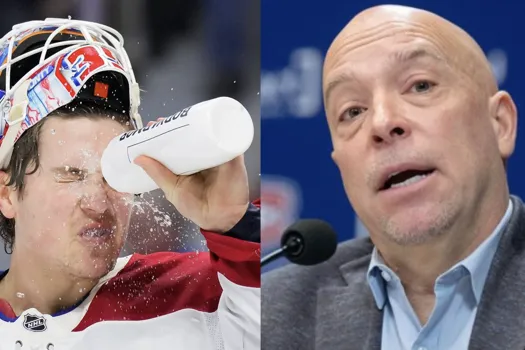 Kent Hughes joue à la roulette russe :   Samuel Montembeault   s’effondre sous les projecteurs