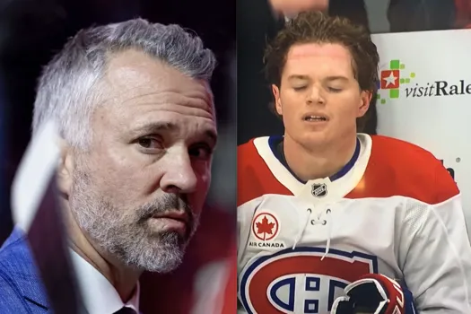 Manque de respect: Cole Caufield puni par Martin St-Louis