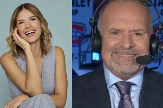 Moment étrange à la télé : Pierre Houde rattrapé par le malaise de TVA Sports