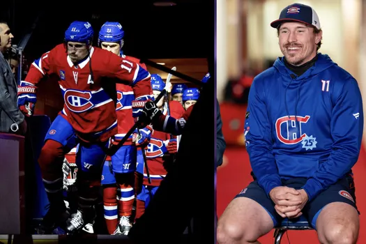 Moment magique au Centre Bell: Brendan Gallagher reçoit une ovation monstre