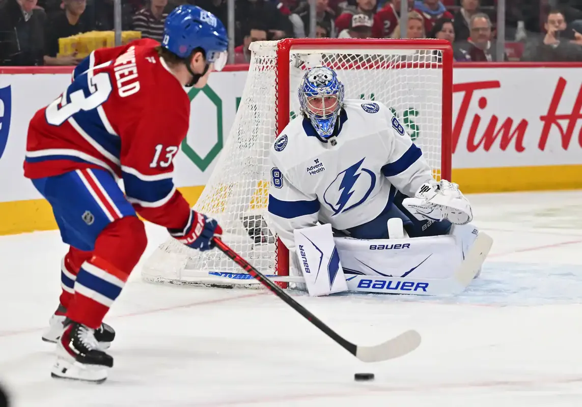 Arrogance d'Andrei Vasilevskiy: il vise Cole Caufield