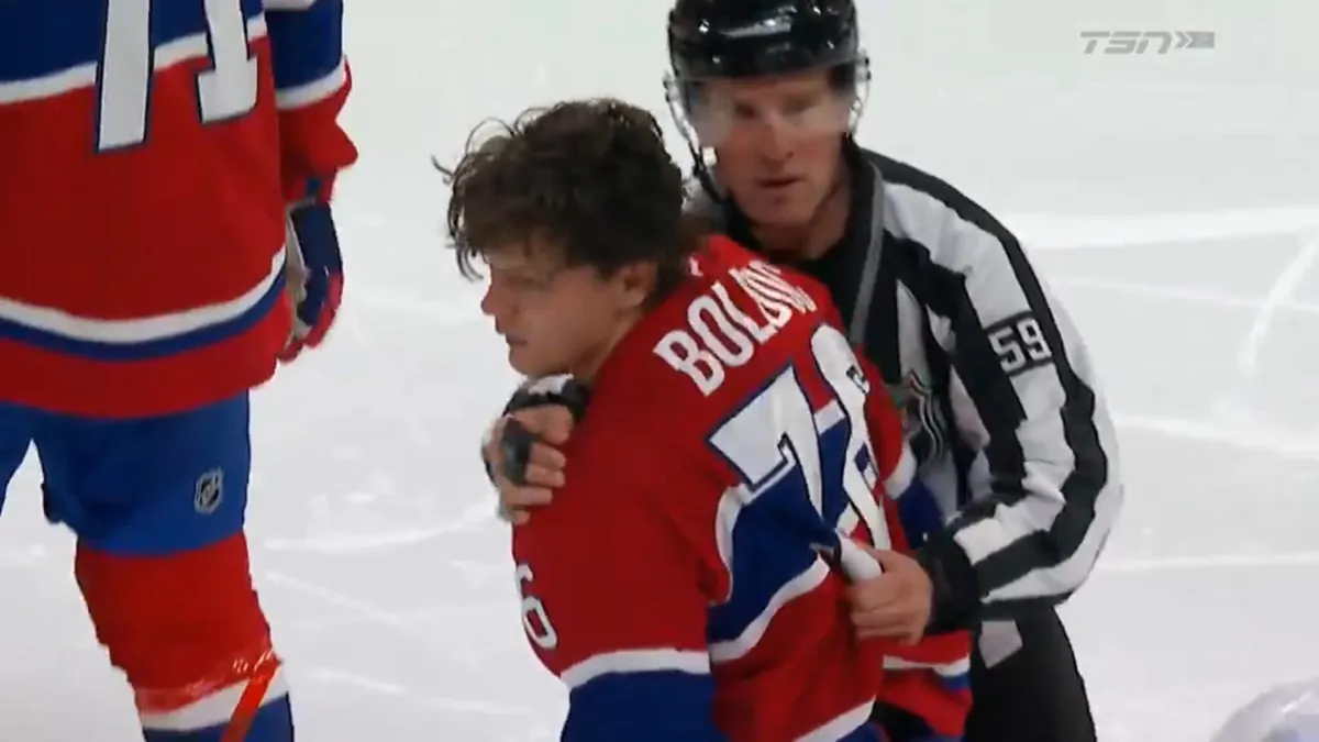 Coup salaud: Luke Hughes accuse Zachary Bolduc