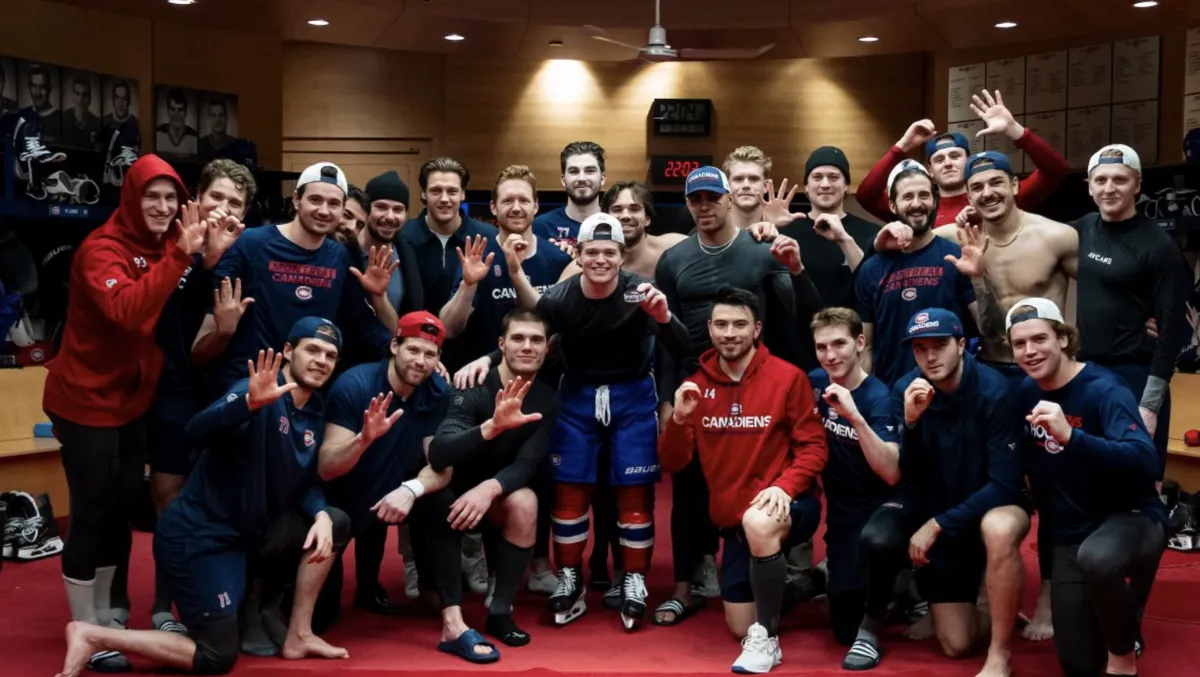 Dans les coulisses du 50e but de Cole Caufield: frissons garantis