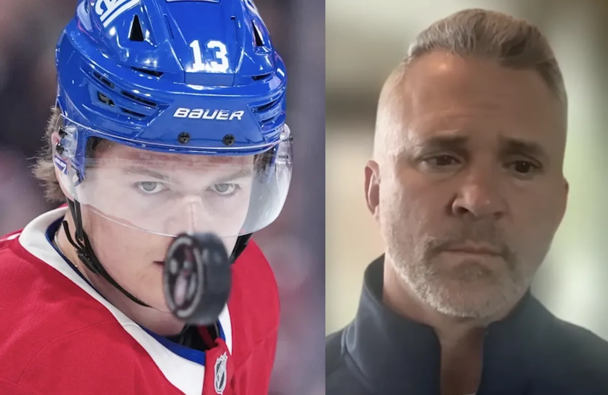 Excuse de perdant: Martin St-Louis perd patience avec Cole Caufield