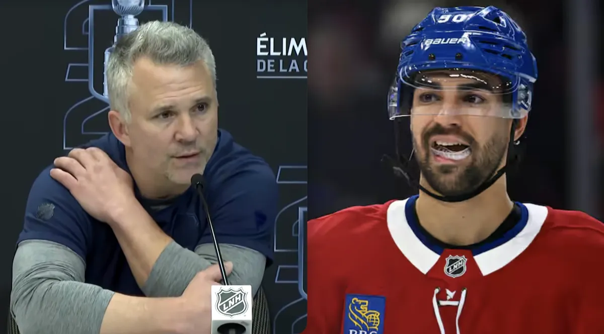 Joe Veleno crie à l’injustice : Martin St-Louis fait un choix qui dérange