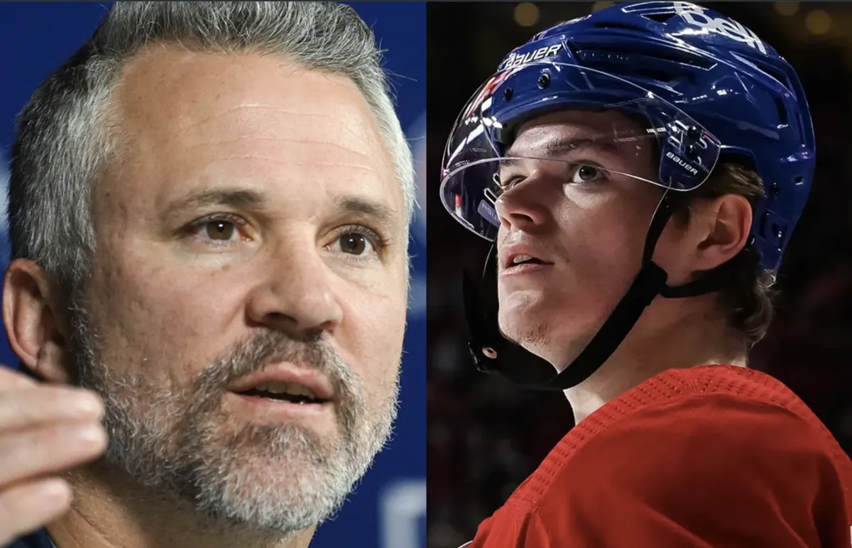 Larmes aux yeux: le cri du coeur de Cole Caufield à Martin St-Louis
