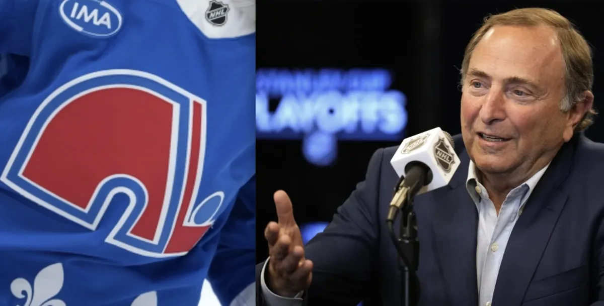 Le chandail des Nordiques porte malheur… et Gary Bettman vient d’avoir une autre excuse