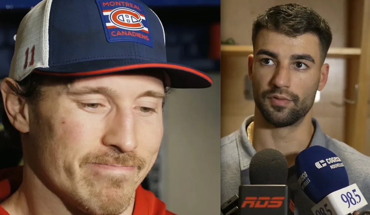 Malaise sur la galerie de presse: Brendan Gallagher rejette Joe Veleno