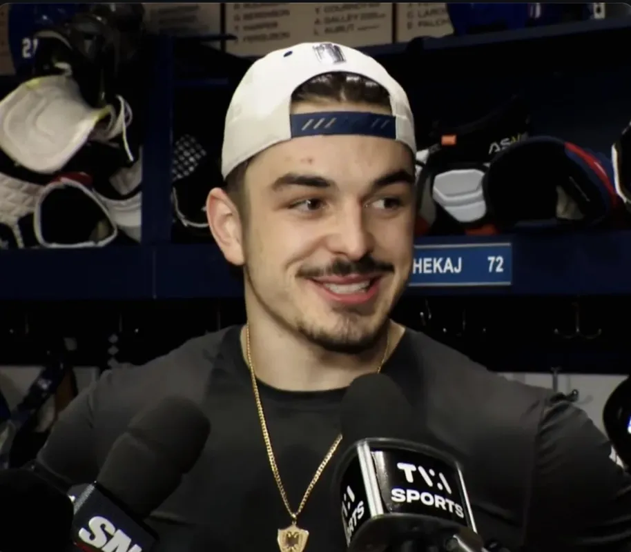 Manque de respect envers les fans du CH: l'entrevue d'Arber Xhekaj tourne mal