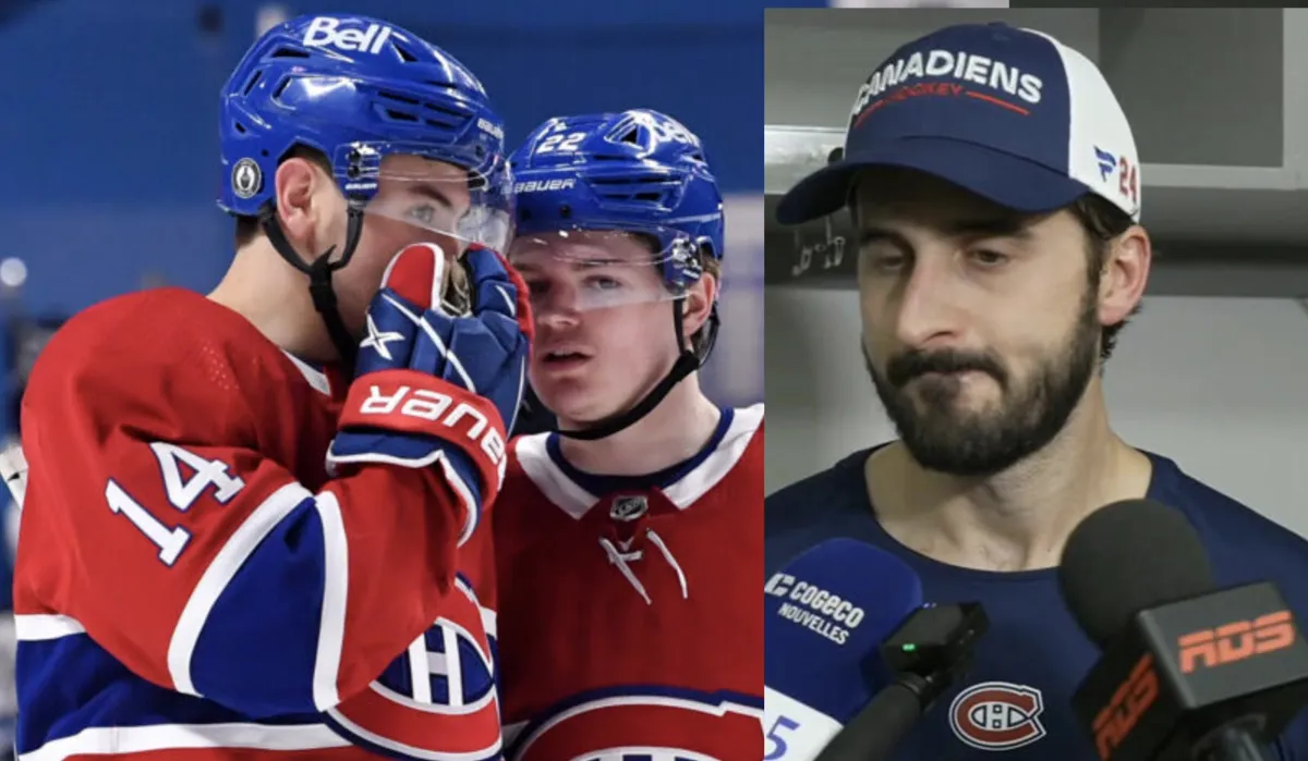 Propos déplacés de Phil Danault: Nick Suzuki et Cole Caufield blessés