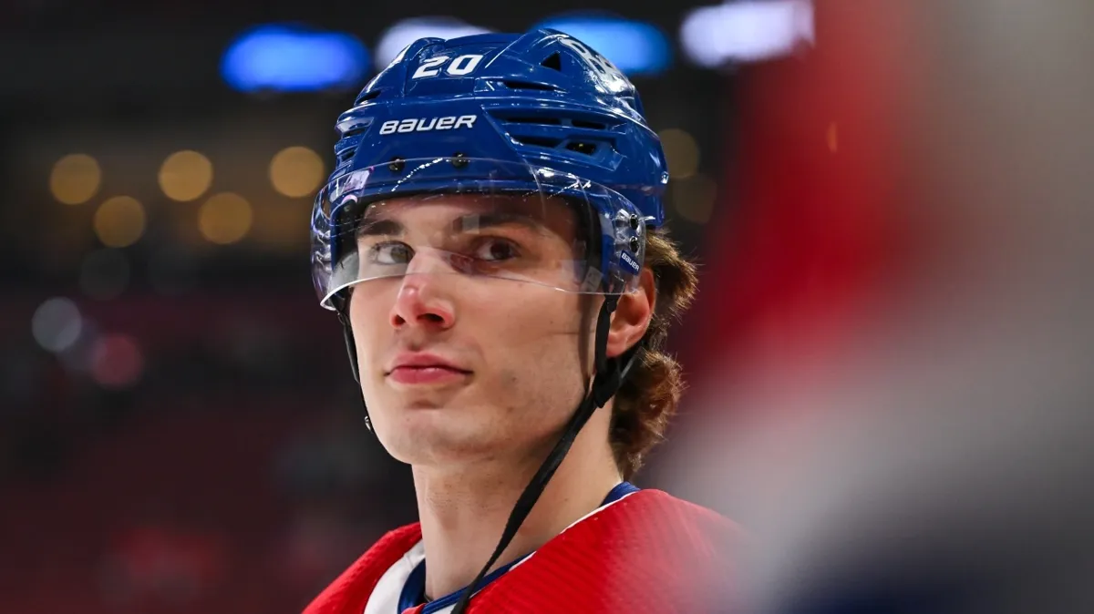 Un peureux effrayé: le Journal de Montréal cinglant envers Juraj Slafkovsky