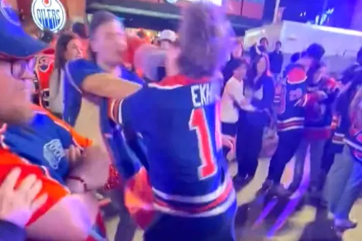 Âmes sensibles s'abstenir: un bain de sang éclate chez les partisans des Oilers