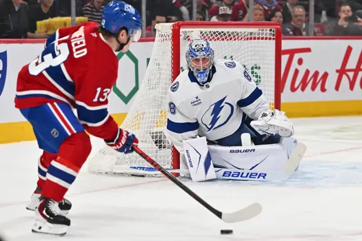 Arrogance d'Andrei Vasilevskiy: il vise Cole Caufield
