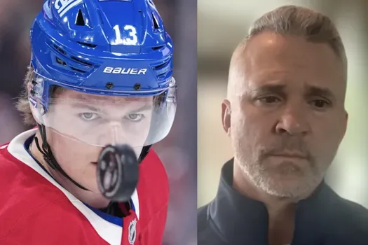 Excuse de perdant: Martin St-Louis perd patience avec Cole Caufield