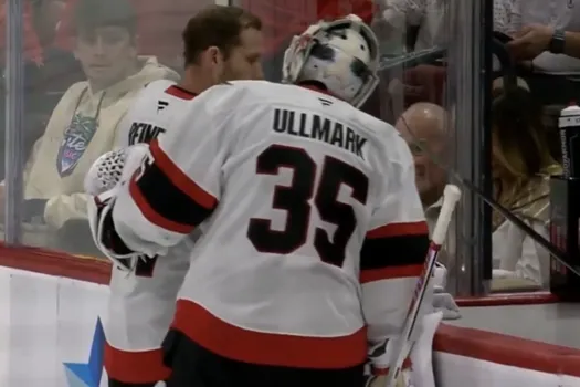 Humiliation totale à Sunrise : Linus Ullmark se fait chasser comme un junior