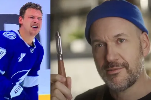 La publicité de l'année: Martin Matte détruit Yanni Gourde et les joueurs du Lightning