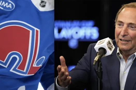 Le chandail des Nordiques porte malheur… et Gary Bettman vient d’avoir une autre excuse
