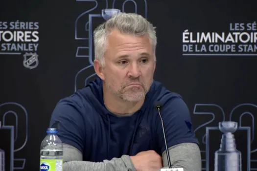 Manque de classe en salle de presse: Martin St-Louis envoie promener TVA Sports