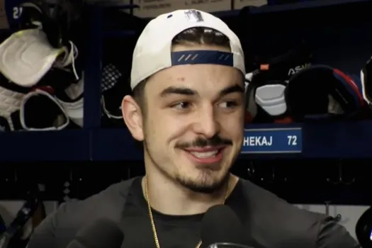 Manque de respect envers les fans du CH: l'entrevue d'Arber Xhekaj tourne mal