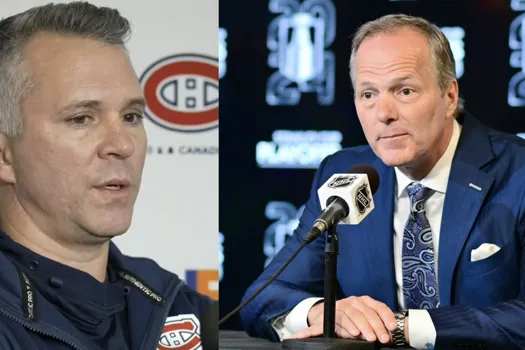 Martin St-Louis et Jon Cooper victimes de la même tempête