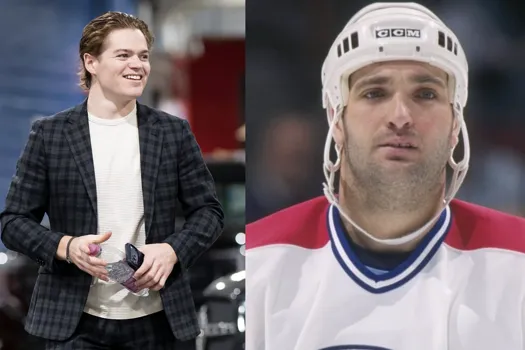 Passage du flambeau : Stéphane Richer s’adresse à Cole Caufield