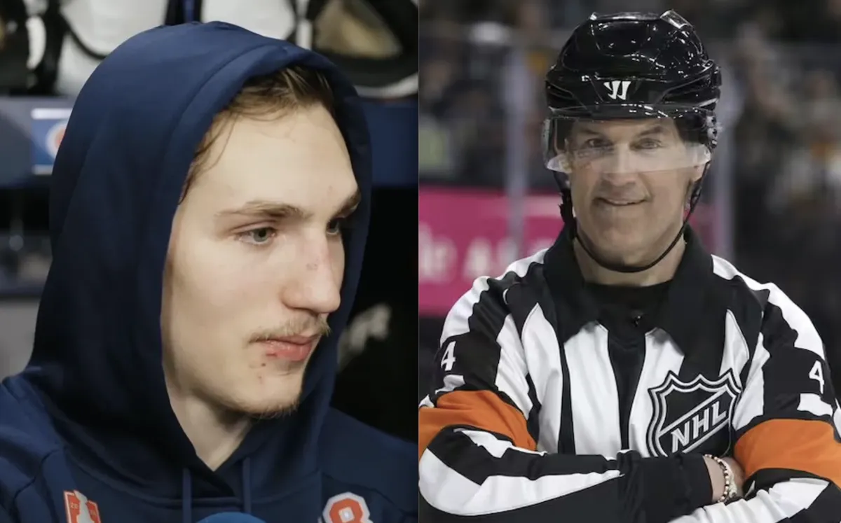 Audio révélé: l'arbitre Wes McCauley voulait punir Lane Hutson