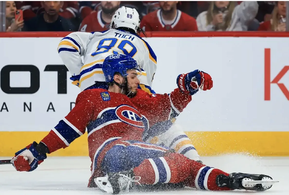 Blessure dévoilée: Juraj Slafkovsky est magané comme jamais