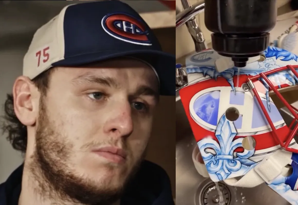 Casque magique de Jakub Dobes: le gardien réplique à Andrei Svechnikov
