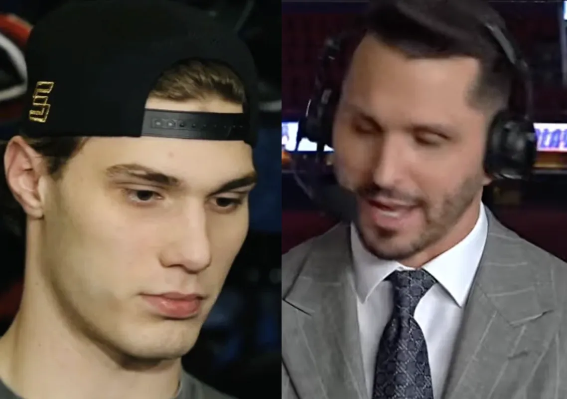 Colère dans le studio de TVA Sports: Maxim Lapierre anéantit Juraj Slafkovsky