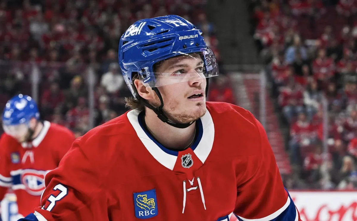 Frissons au Centre Bell : Le regard de Cole Caufield en disait long