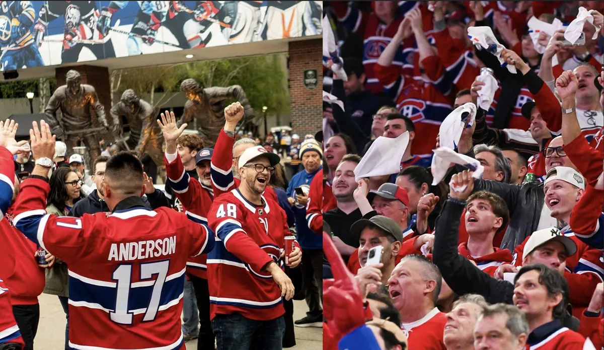 Honte nationale à Buffalo : les partisans du Canadien prennent le contrôle du KeyBank Center
