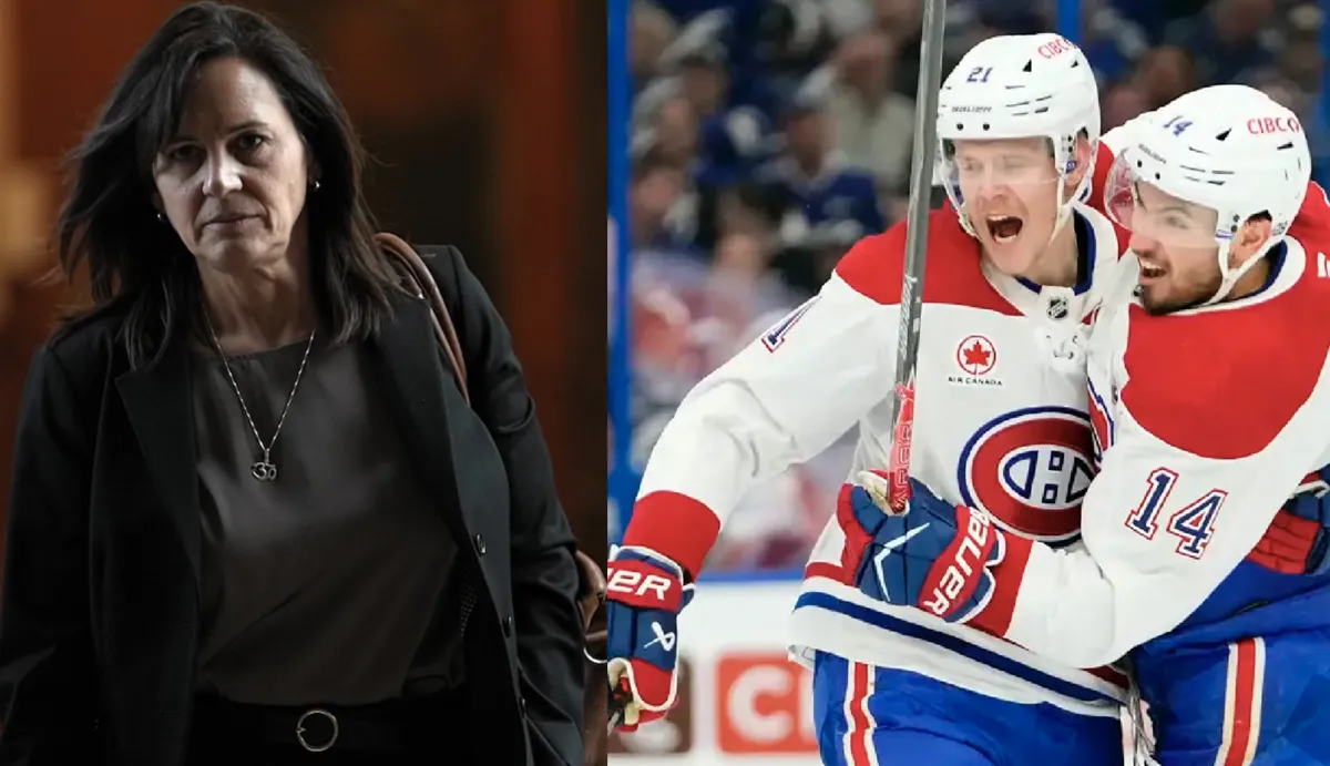 Honte publique pour Isabelle Charest: elle crache sur le Canadien de Montréal
