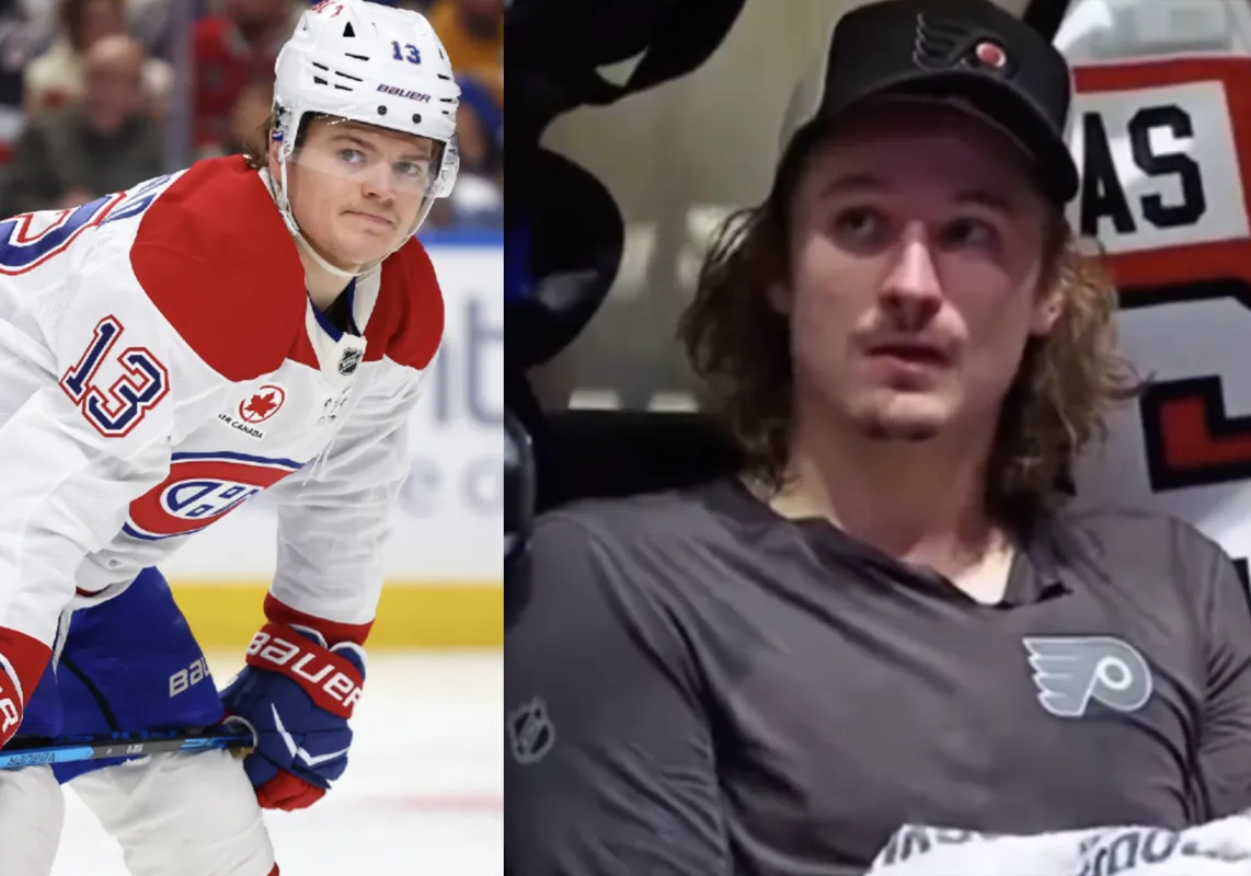 Larmes de Trevor Zegras: Cole Caufield est averti
