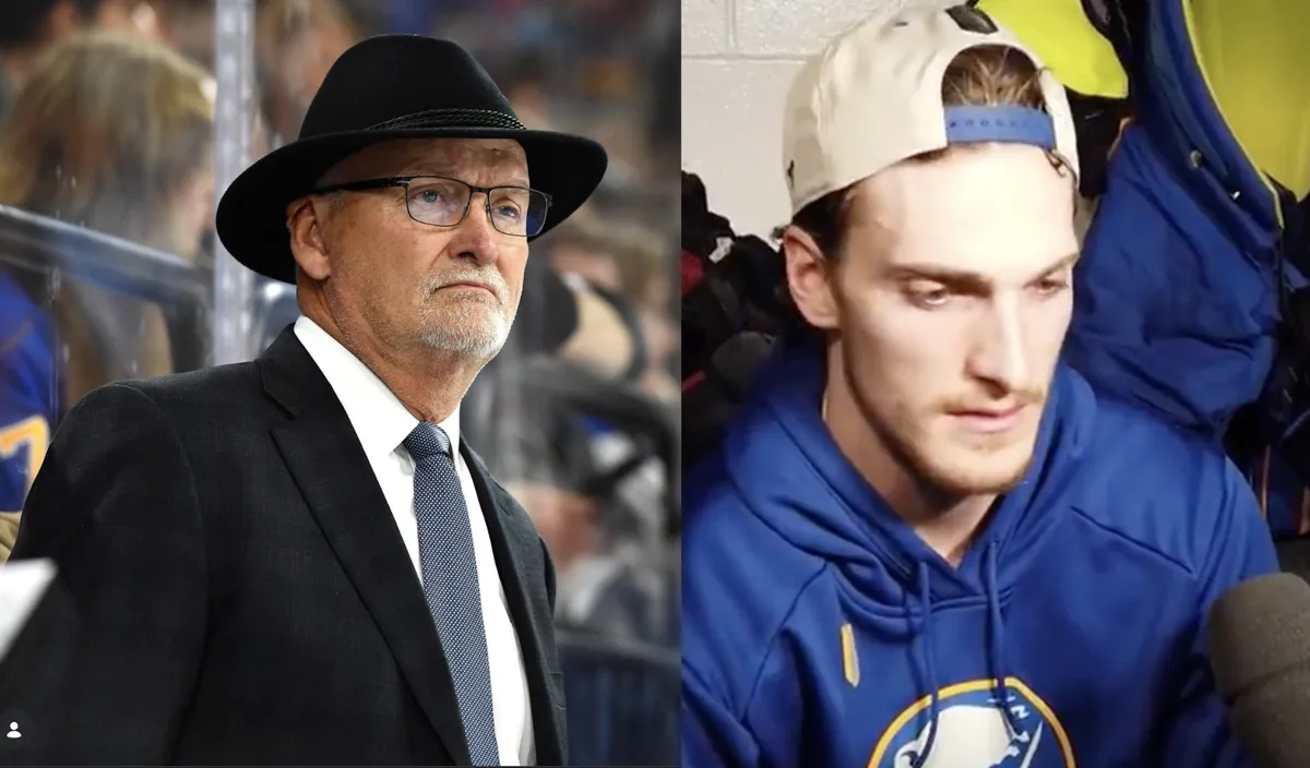 Paroles de perdants: Lindy Ruff et Tage Thompson s'effondrent en conférence de presse