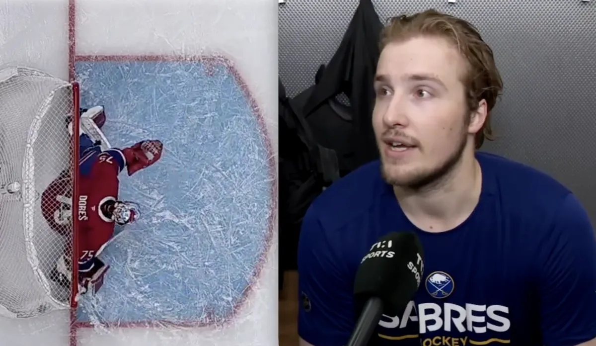 Provocation à Buffalo : Luukkonen ridiculise le débat autour du but accordé à Jakub Dobeš