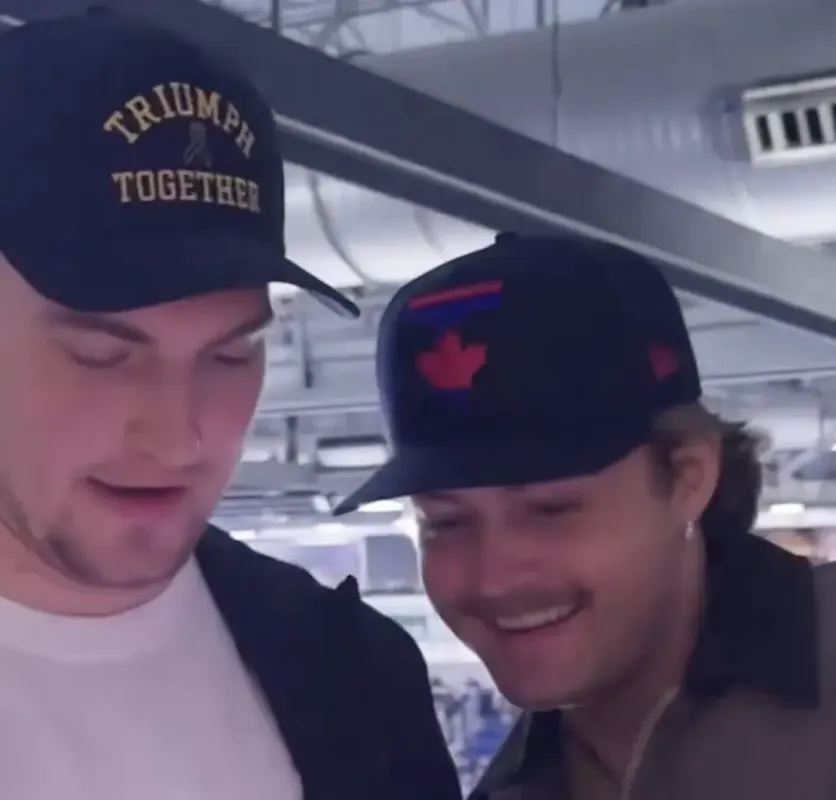 Réaction qui fait jaser : William Nylander et Matthews Knies réagissent à la loterie