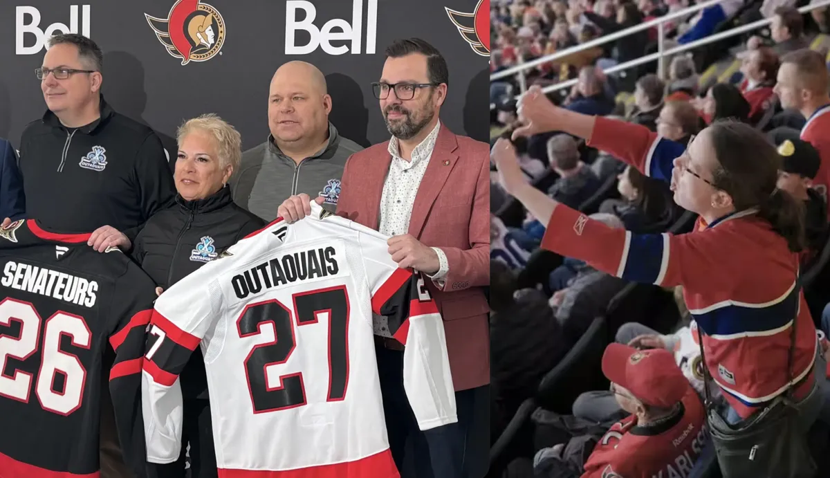Indignation en Outaouais : les Sénateurs se mettent les fans du CH à dos