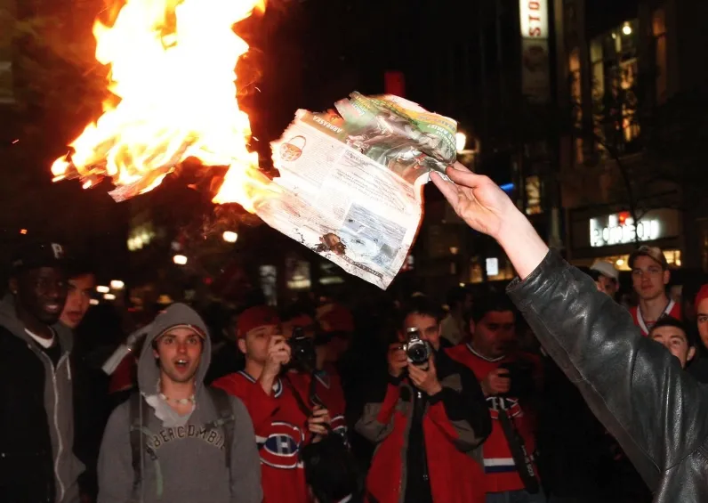 Scènes d'apocalypse au centre-ville : Le chaos s'installe à Montréal