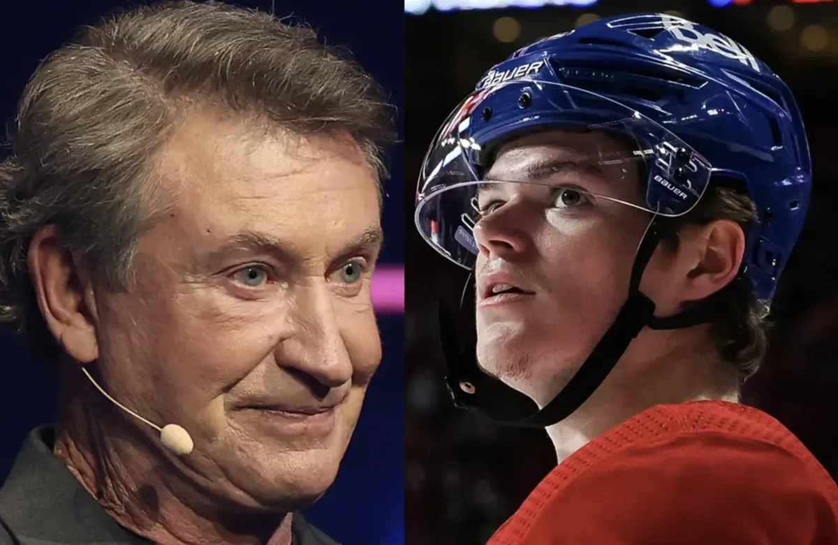 Souper intense au resto-bar: Cole Caufield sauvé par Wayne Gretzky