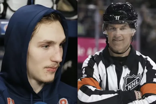 Audio révélé: l'arbitre Wes McCauley voulait punir Lane Hutson