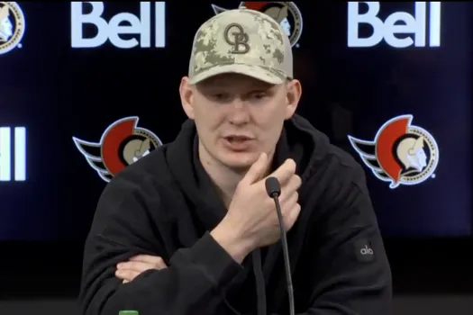 Brady Tkachuk en colère froide : il ridiculise la LNH avec une déclaration claire