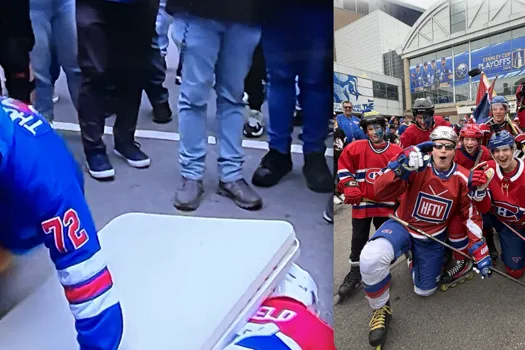 Buffalo craque mentalement : les provocations des fans du Canadien tournent au chaos